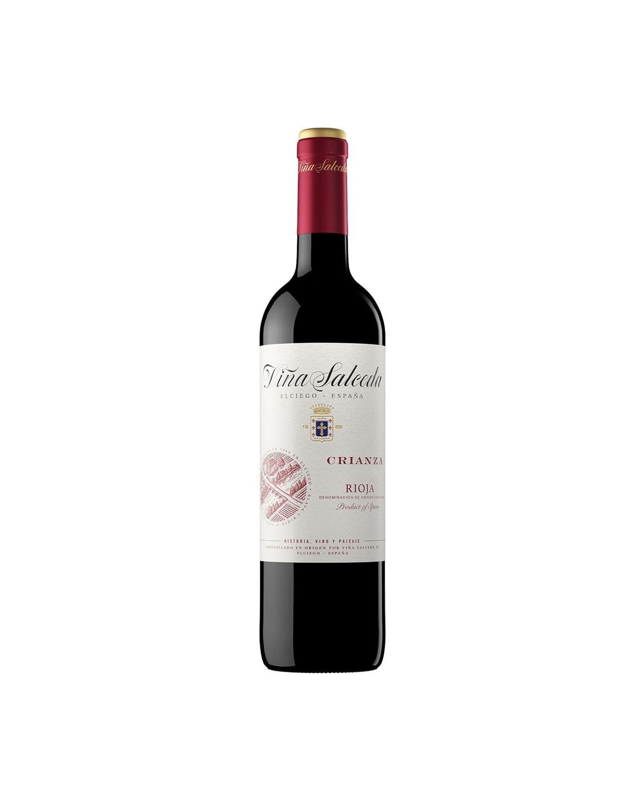 D.O Rioja Viña Salceda Crianza 75 cl - Imagen 1